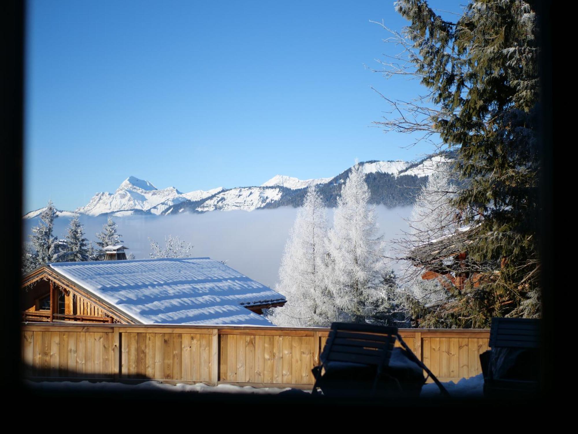 Hotel La Ferme Du Golf Megève Exterior foto