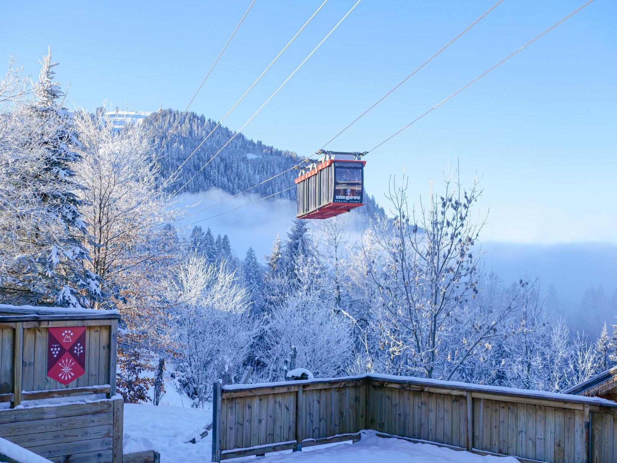 La Ferme Du Golf Hotel Megève Exterior foto