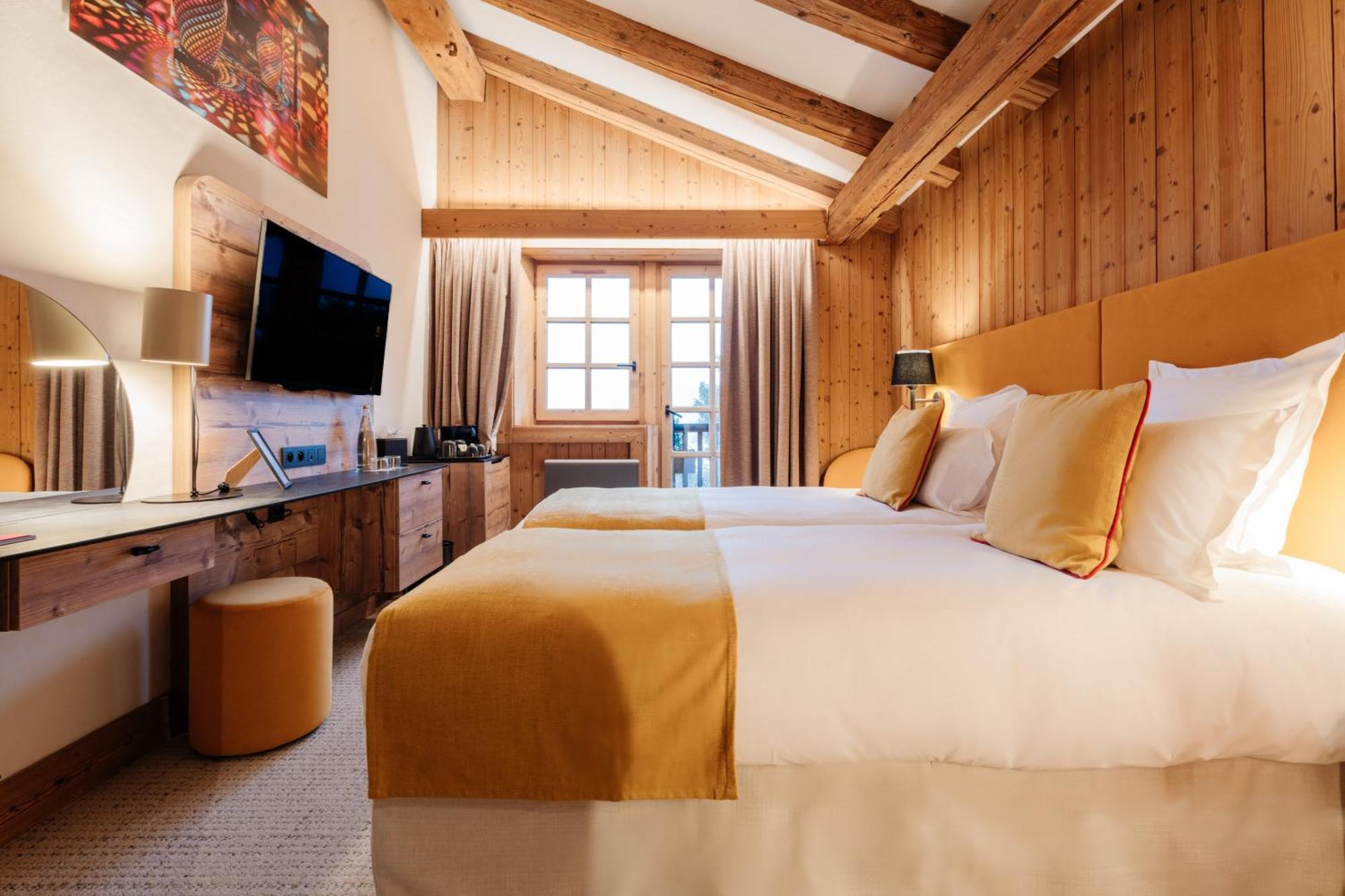 Hotel La Ferme Du Golf Megève Exterior foto