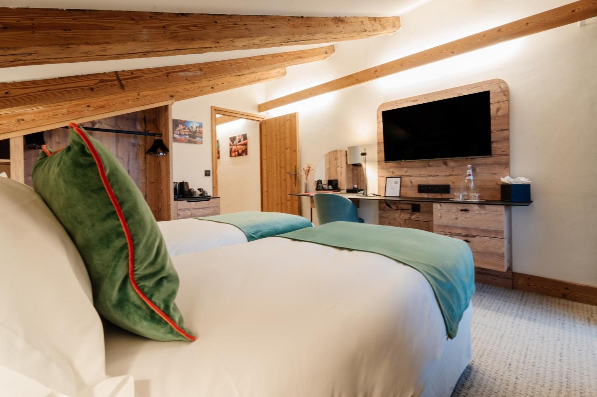 Hotel La Ferme Du Golf Megève Exterior foto