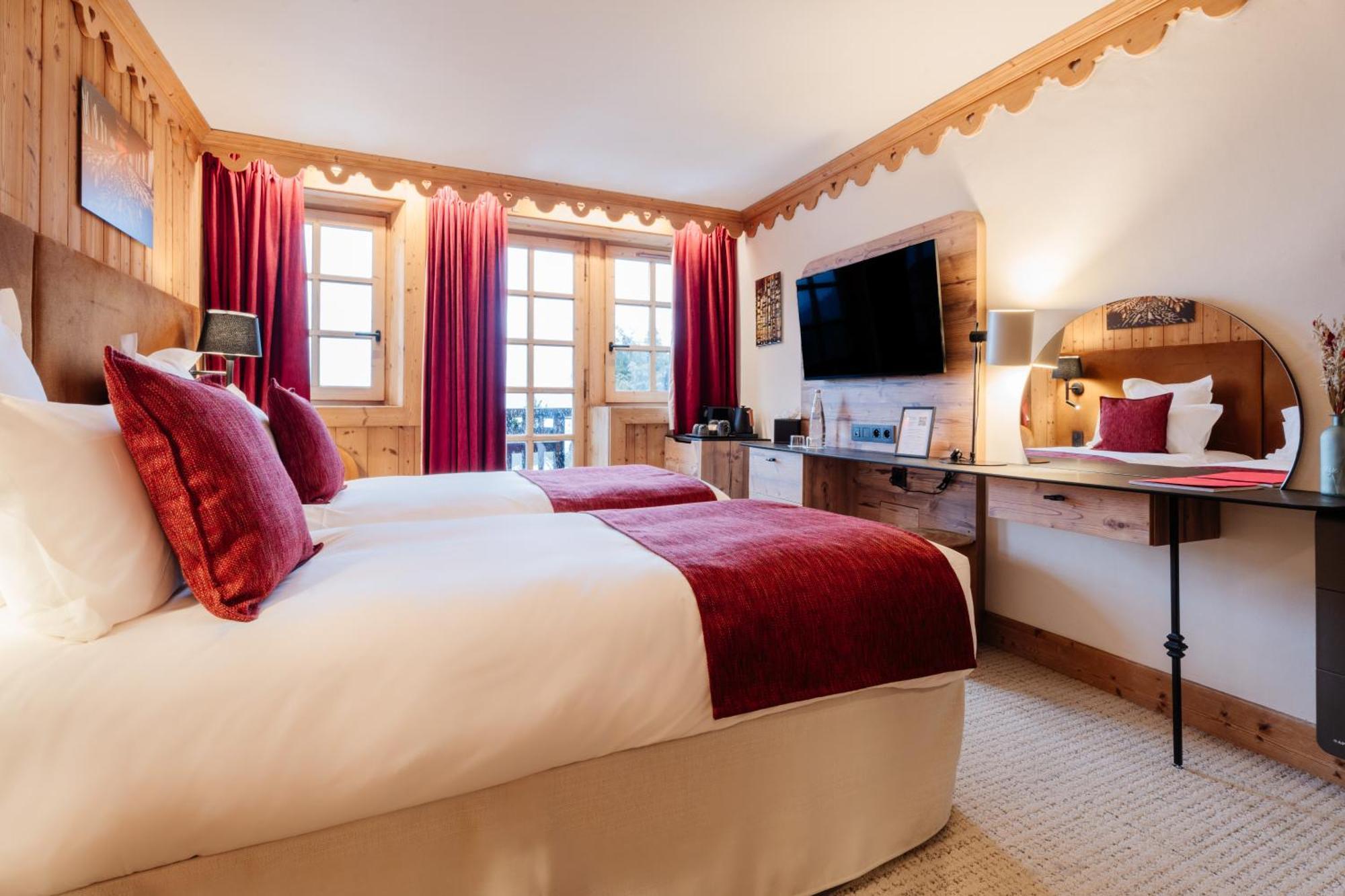 Hotel La Ferme Du Golf Megève Exterior foto