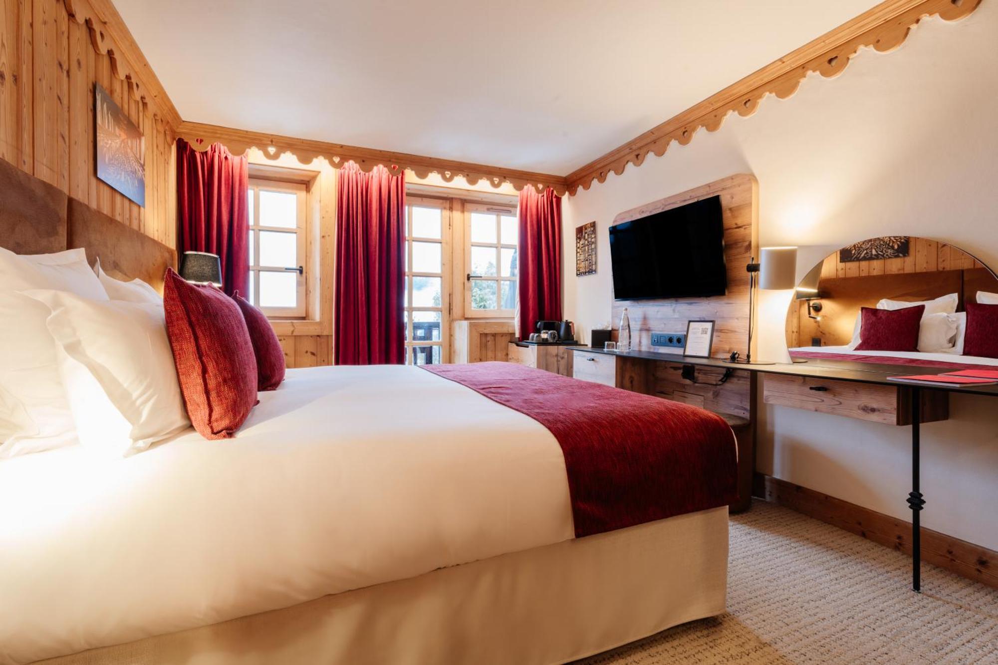 Hotel La Ferme Du Golf Megève Exterior foto