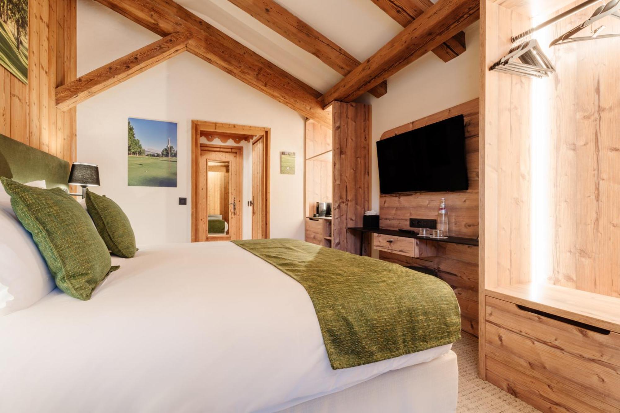 Hotel La Ferme Du Golf Megève Exterior foto