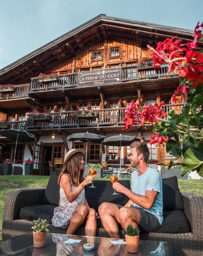 La Ferme Du Golf Hotel Megève Exterior foto